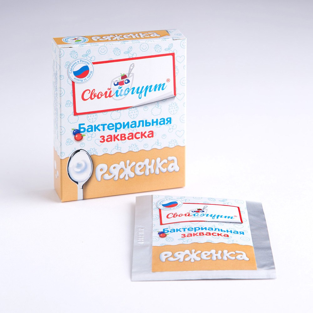 Закваска для ряженки ТМ Свой Йогурт (2 пакетика в конверте)