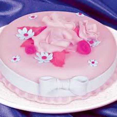 Сахарная мастика для покрытия и декорации розового цвета FO Coating Dough Pink 12*1 кг Ozmer