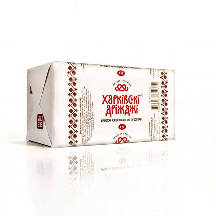 Дрожжи прессованные хлебопекарные ТМ "Харьковские дрожжи" 12 кг