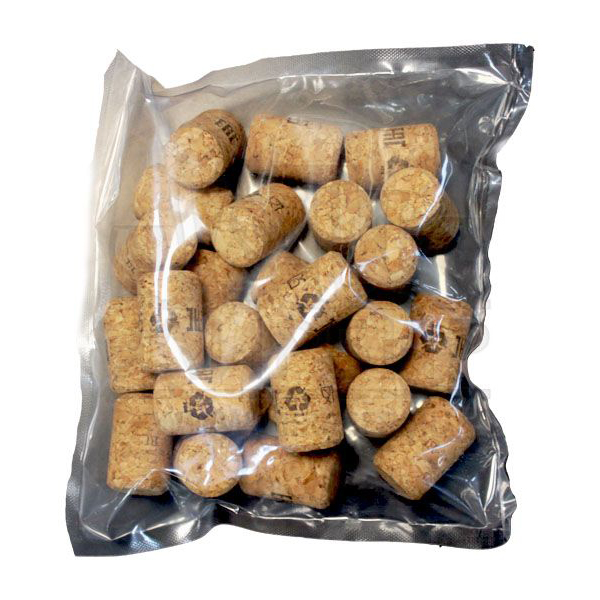 Пробки винные корковые (25 шт) 23×35 мм